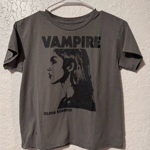 Olivia Rodrigo Vampire Cropped T-Shirt
